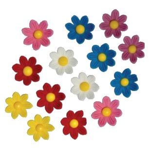 Sugar Craft Pointed Daisies