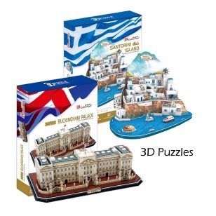 Assorted 3D Puzzles